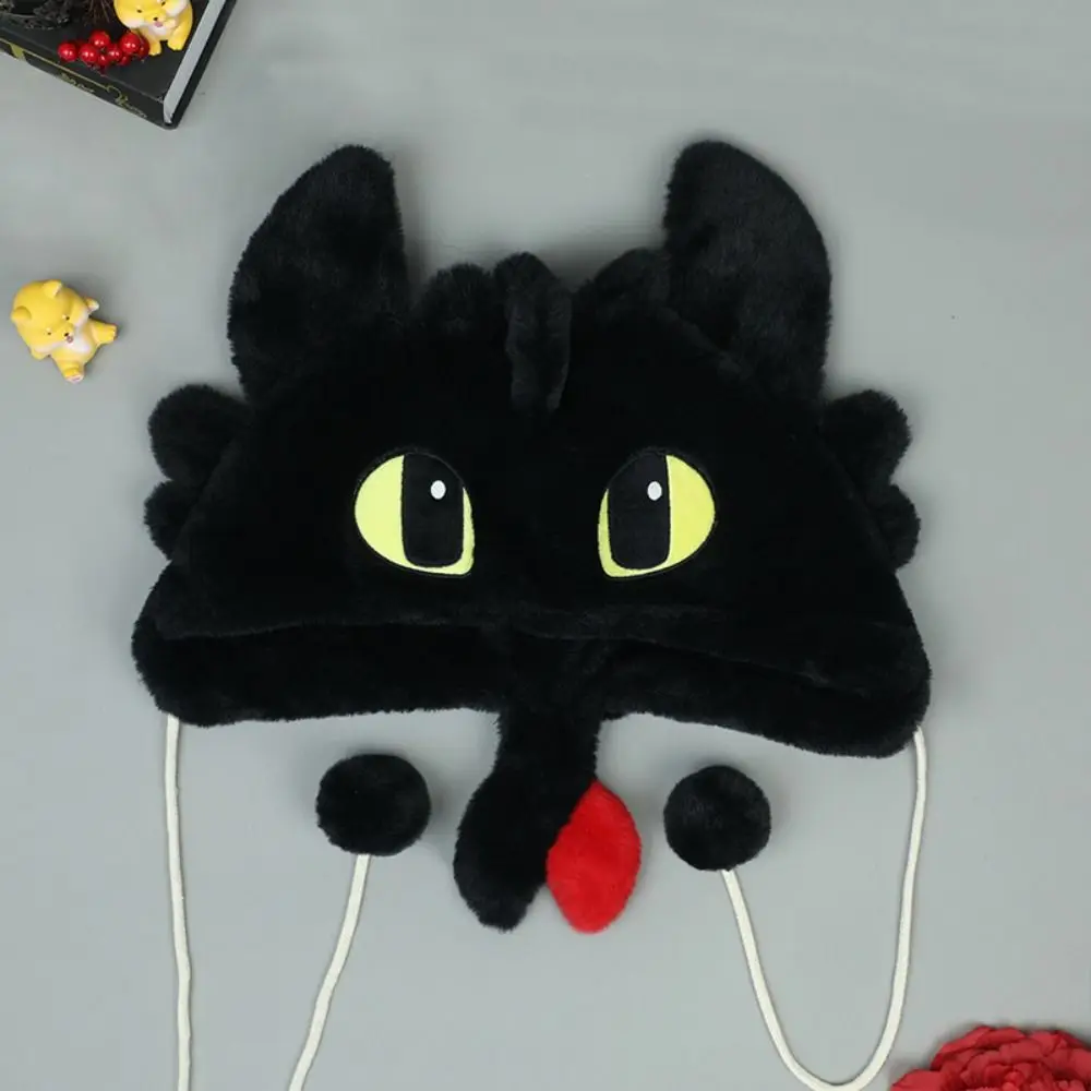 

Cat Ears Warm Winter Hat Thickened Kawaii Plush Cap Lolita JK Cute Bomber Hat for Women Girls