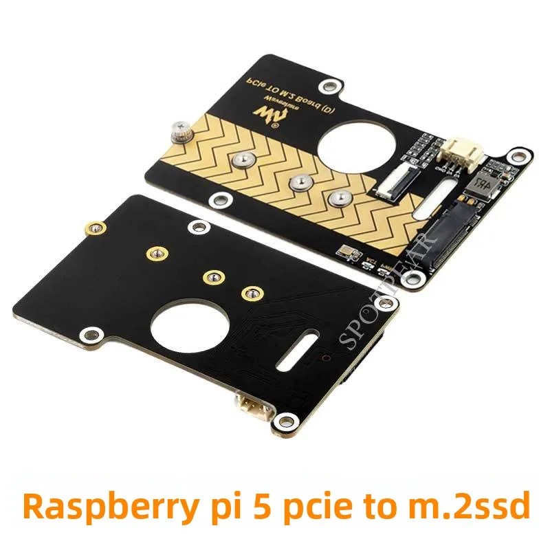 Raspberry Pi5 Solid State DrivePCIEExpansion board TurnM.2 NVME SSD Pi5 2280-2242-2230