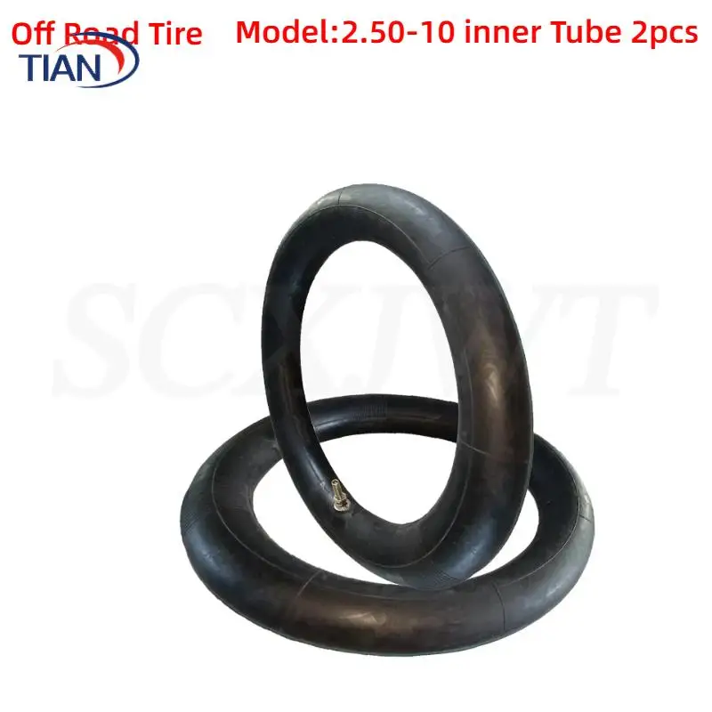 14 inch 2.50-10 Inner Tube 2pcs Wear resistant straight mouth inner tube Off road tyres