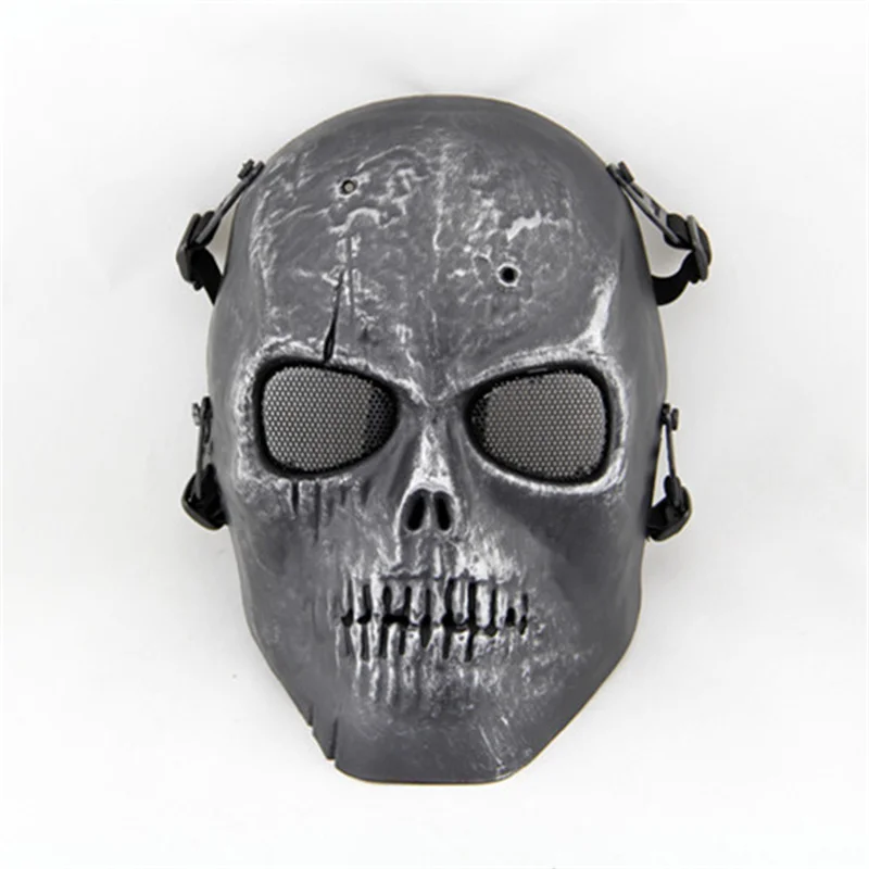 

SOETAC Skull Cosplay Mask Halloween Scary Face Cover Party Skeleton Masks Festival Film Carnival Masquerade Costume Props 2022