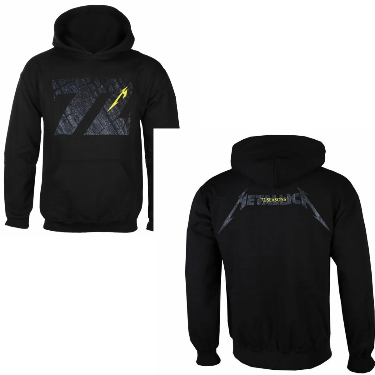 سويت شيرت رجالي METALLICA - CHARRED 72 - رأس بلاستيك 2026 خريف وشتاء فاخر راقي لكل من الرجال والنساء #2