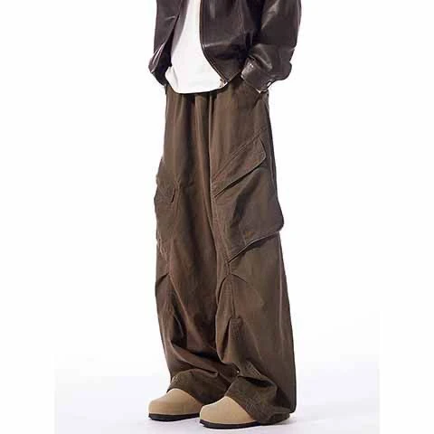 

Брюки-карго женские в стиле милитари, весенние, хлопковые, с регулируемым поясом, на шнурках, эластичные, с несколькими карманами, со вставками, городские, с высокой талией