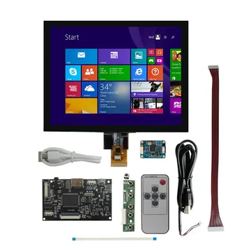 8 inch 4:3 IPS multi-purpose LCD display screen monitor driver control board audio digitizer touch screen HDMI compatible