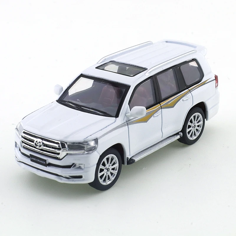 MASDI 1/64 Toyota Land Cruiser LC200 2016 Car Alloy Toys Motor Vehicle Diecast Metal Model for Children