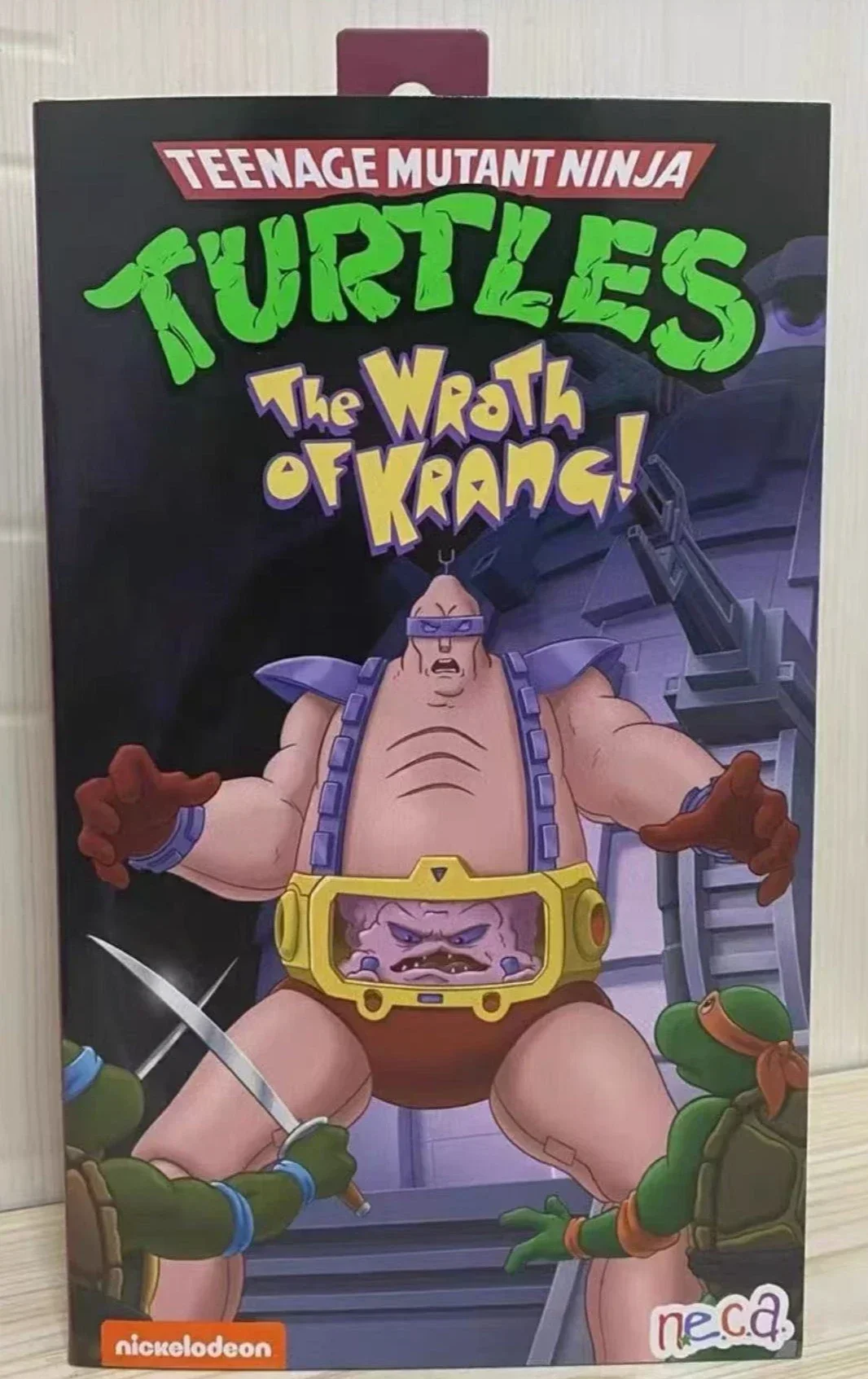 Original Neca Angry Kron 541577-inch Action Doll Robot Animated Edition Tmnt Toy Gift in Stock