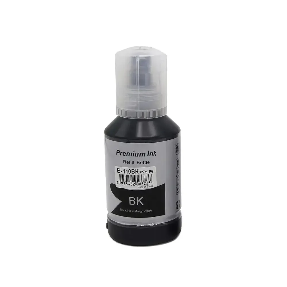 110 Compatible Black Bulk Water Based Bottle Refill DGT Ink For Epson EcoTank M1100 M1120 M1100 M1140 M1170 M1180 Printer