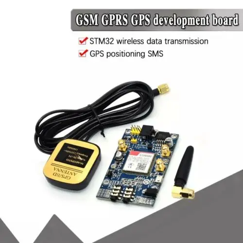 

SIM808 модуль GSM GPRS GPS макетная плата SMA с GPS антенной Arduino RPi