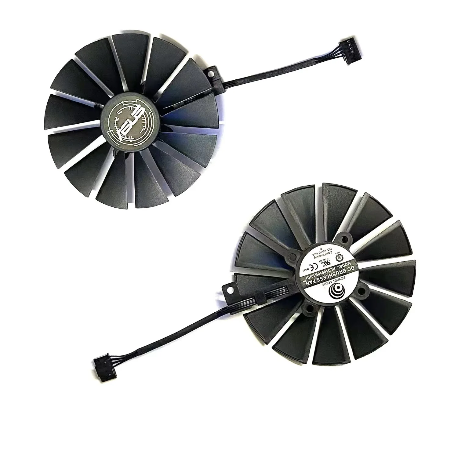 95MM 6PIN PLD10010B12HH RTX 2060 GPU fan For ASUS PH-GTX 1660 TI-O6G PH-GTX1660TI GTX 1660TI ITX graphics card fan