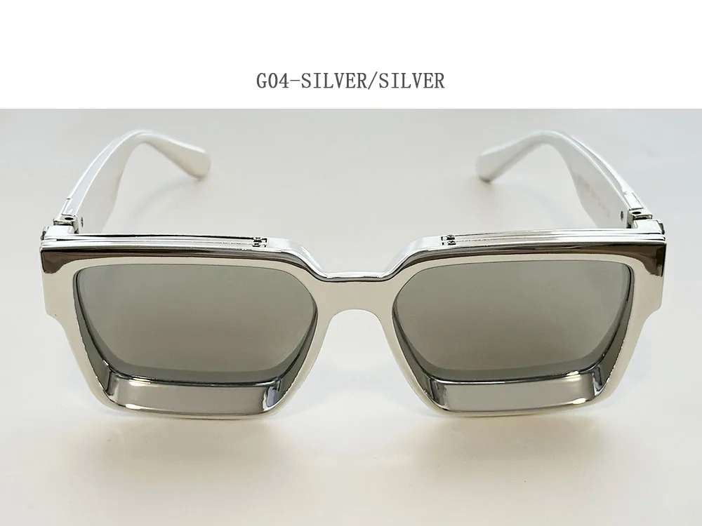 2026 Retro Quadrat Sonnenbrille Männer Vintage Millionär Sonnenbrille Frauen Trendy Urlaub Luxus Mode Gläser Gafas De Sol Hombre – Detail 25