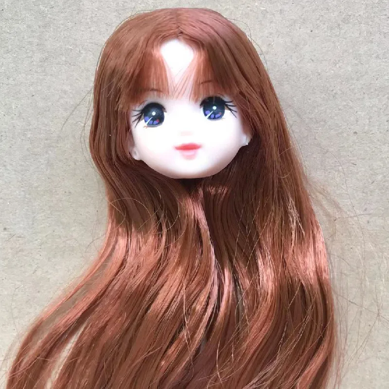 Original Jenny Licca Puppenköpfe, süßes kleines Mädchen, bunte lange Haare, DIY-Puppen-Dressing-Figuren, Mädchen-Geschenke, Spielzeug – Detail 22