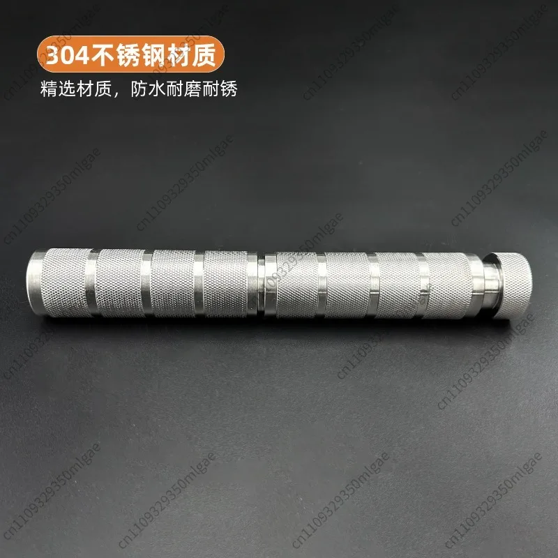 Stainless Steel Adjustable Torsion Bar Wrist Forearm Strength Trainer Hand Grip Exerciser