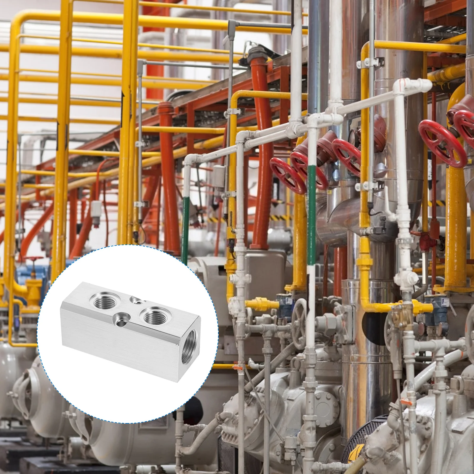 

Multi Vent Drain Shunt Manifold Iron Compressor Block Pneumatic Fitting Suitable Air Compressors Pumps Engineering Pipeline
