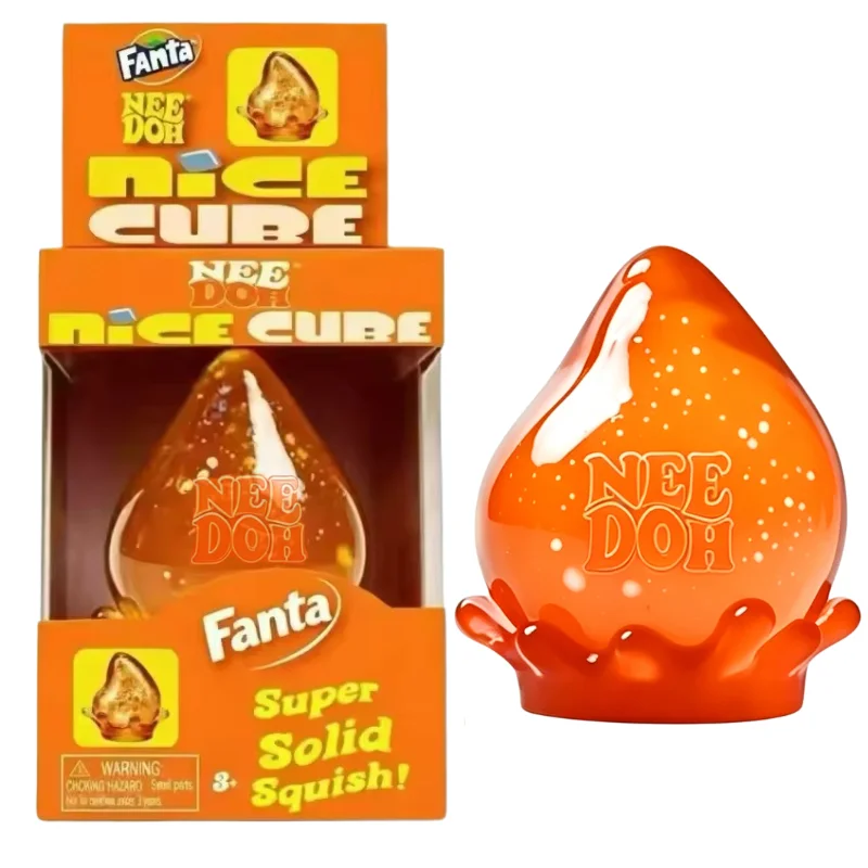 Neuer Needoh Dreamy Water Drop Marmorierter Würfel Zuckerwatte-Quetschspielzeug Weiches Squeeze-Spielzeug zur Angstlinderung Fidget-Spielzeug für Erwachsene Überraschungsgeschenk