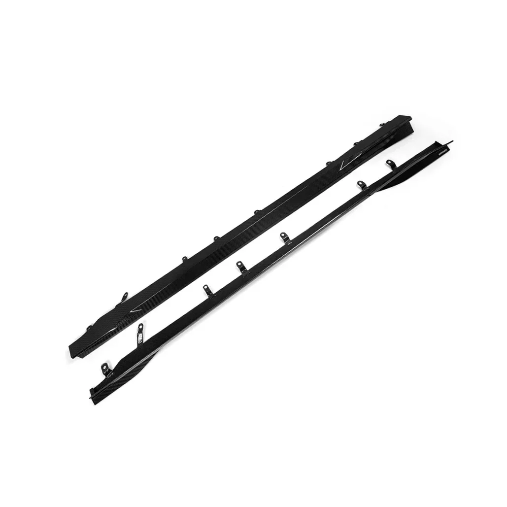S Style Dry Carbon Fiber Side Skirts for M2 G87 Body Kit