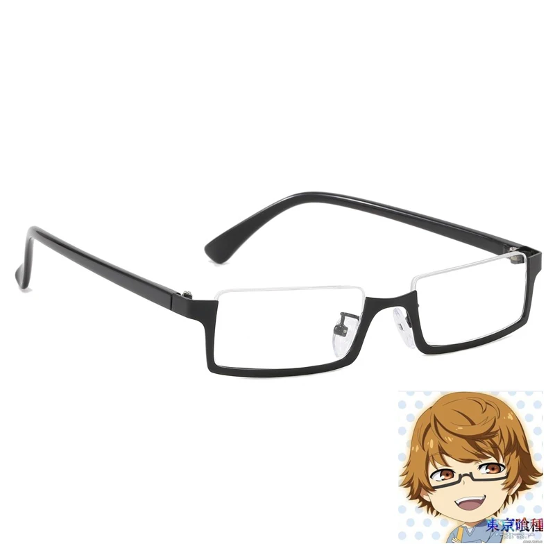 Nearsight glasses various colors half frame cosplay glasses daily glasses Customize glasses