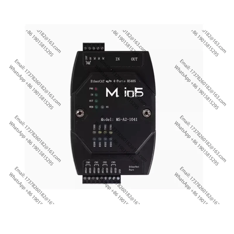 

PLC protocol to RS485/422-EC communication module Modbus to EtherCAT gateway