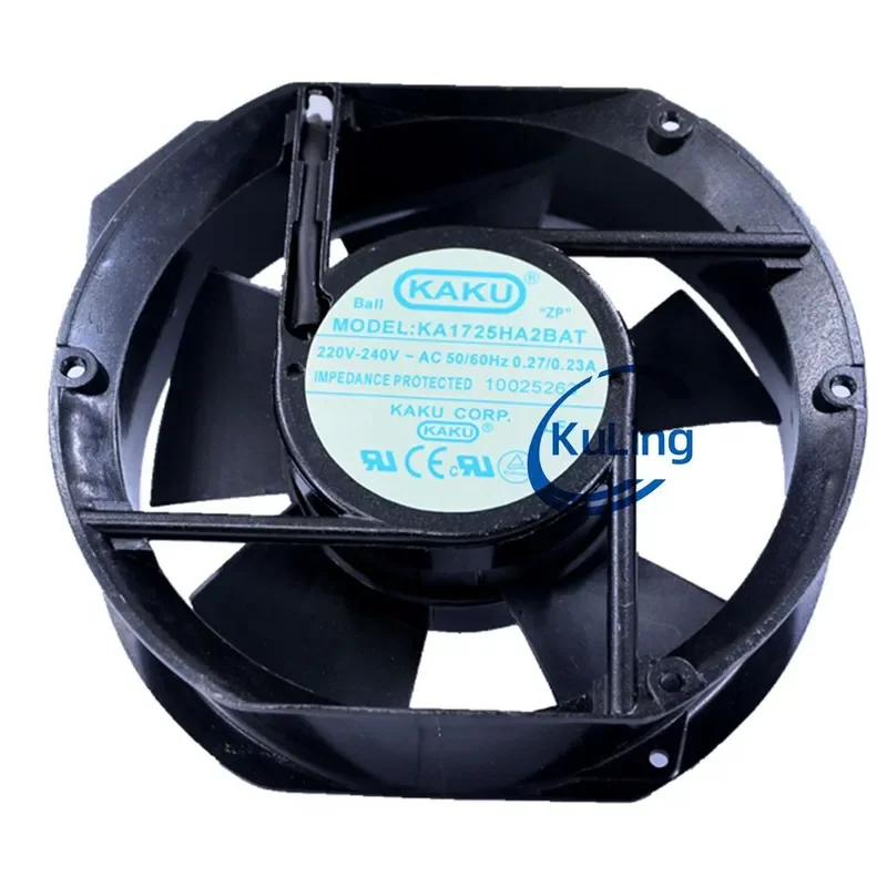 For KAKU KA1725HA2BAT BAL SAT SAL Card Lock Inverter Fan 220V 0.27A