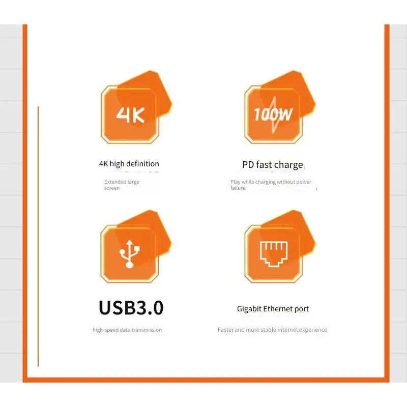 Docking station usb hub hub network Port USB