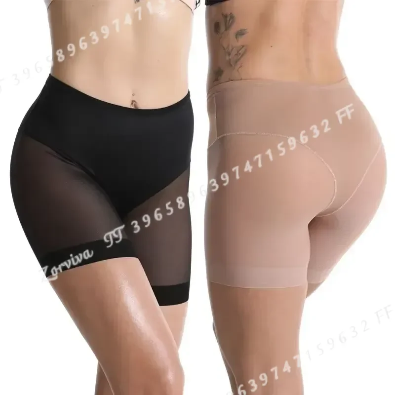 Women Anti Chafing Thigh Safety Shorts Under Skirt Seamless Shapewear Panties Slimming Body Shaper Underwear Ladies Bottoms
