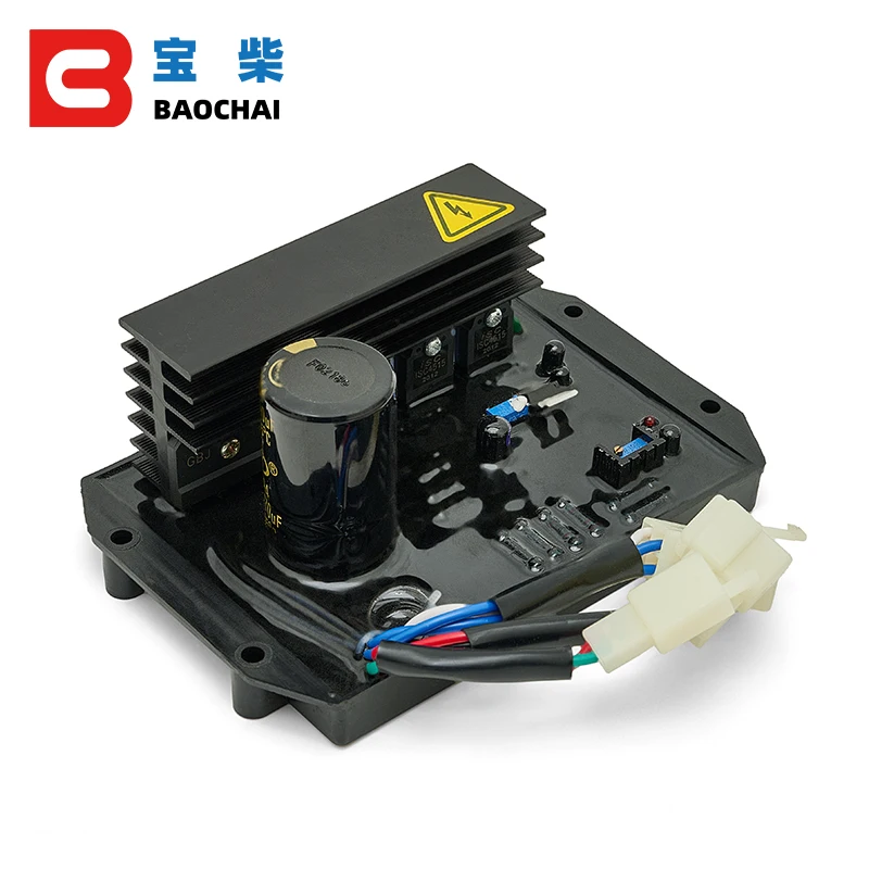 Imagem -05 - Monofásico Trifásico 380v Avr Regulador de Tensão Automático para Escova e Controle sem Escova do Estabilizador do Gerador Kt2451b 3b38