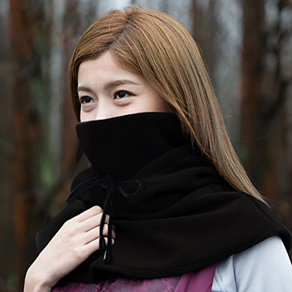 

Thickened Fleece Hat for Men Women Ski Mask Cold Protection Face Cover Beanie Windproof Dustproof Cycling Hiking Outdoor Sports
