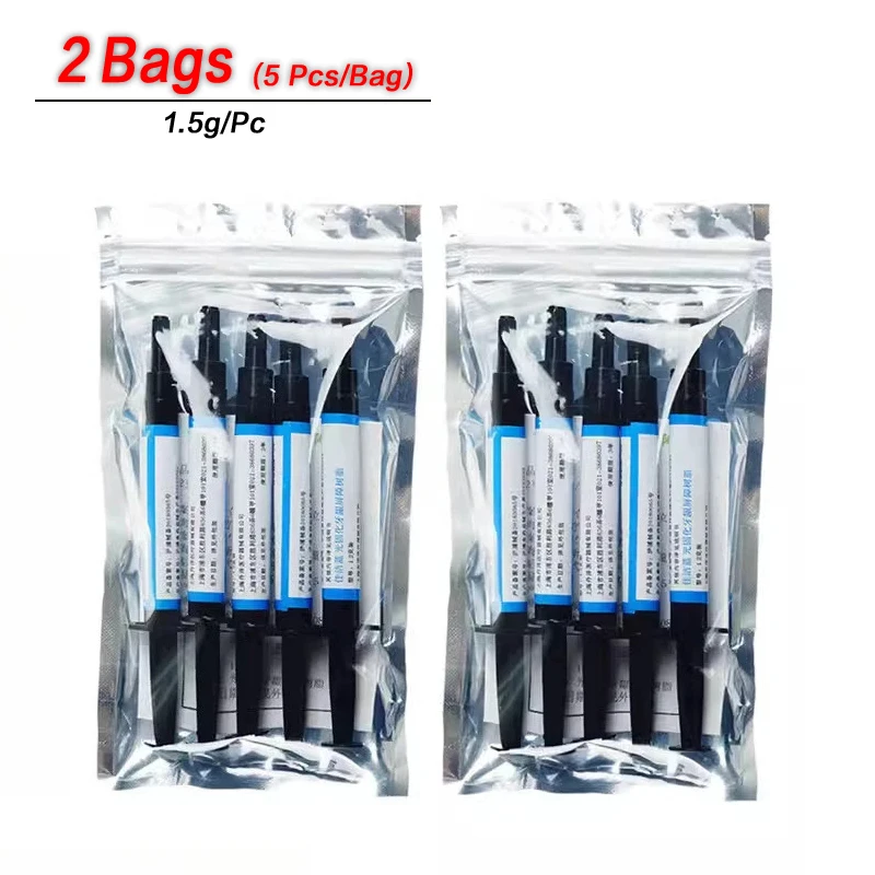 SmileKit 1/2Bag Dental Instruments Gingival Protector 1.5g Barrier Light Cure Resin Fast Curing Teeth Whitening Accessory