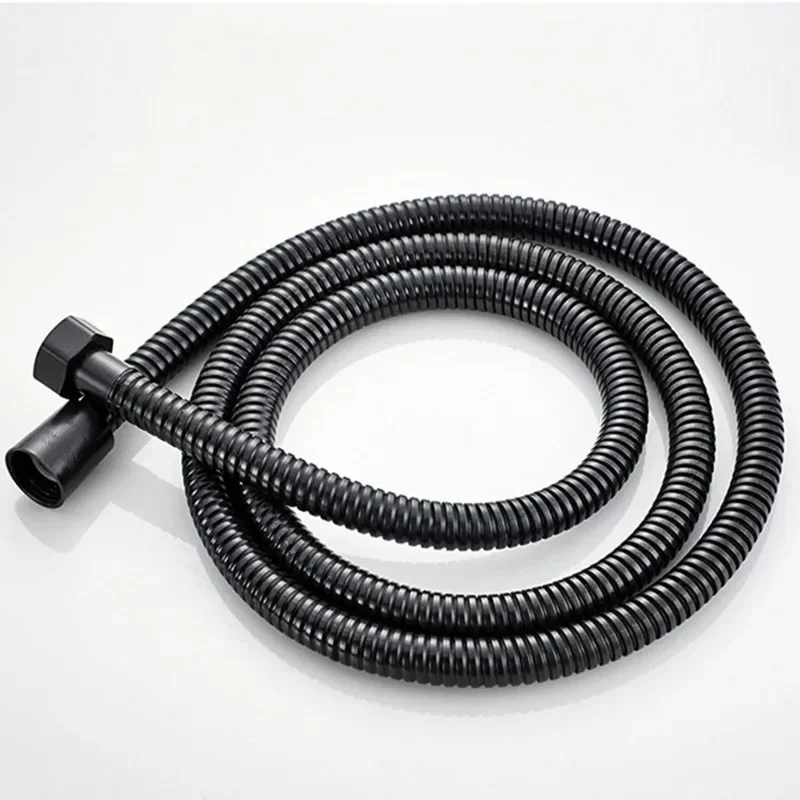 150CM Shower Hose Bathroom Water Heater Explosion Proof Sprinkler Stainless Steel Soft Bath Tube High Quality Plumbing Hose Gold