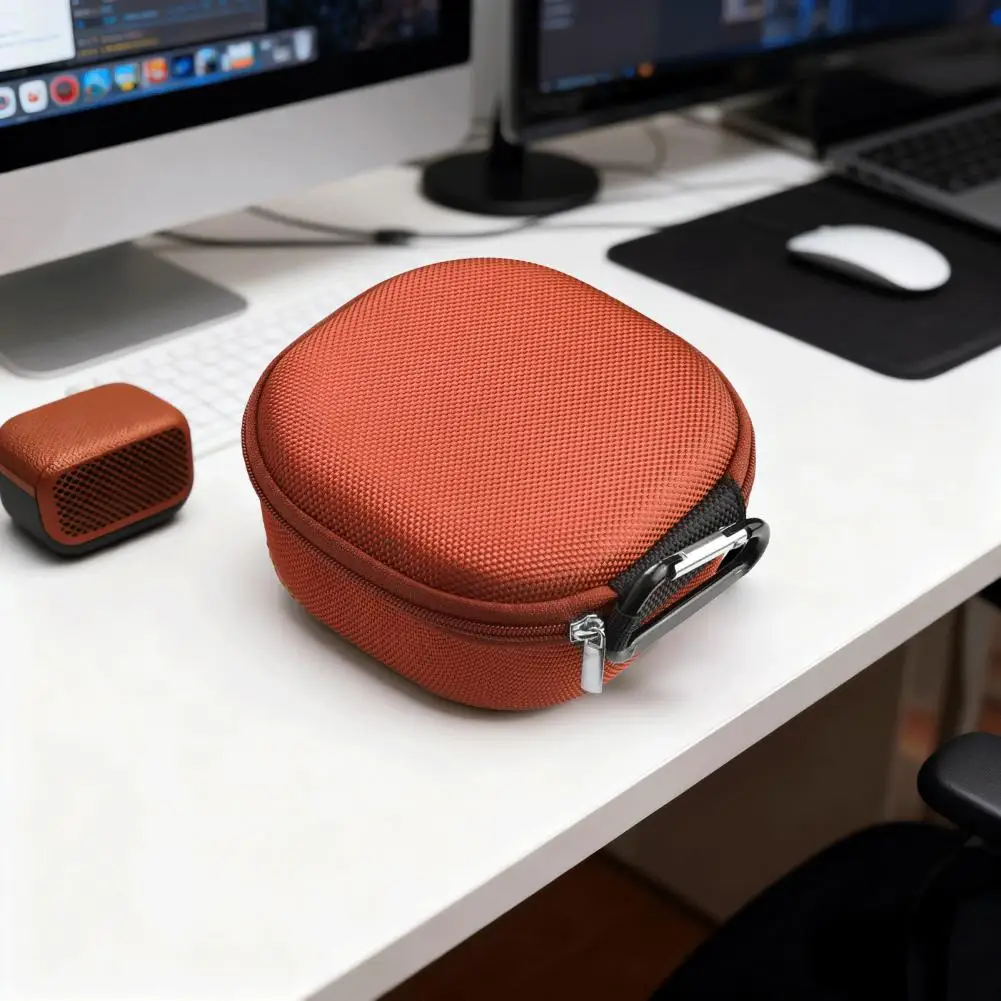 حقيبة تخزين مكبر الصوت، حقيبة مكبر صوت مضادة للسقوط، حقيبة تخزين صوتية مقاومة للماء مع سحاب إغلاق لمكبر الصوت العالمي