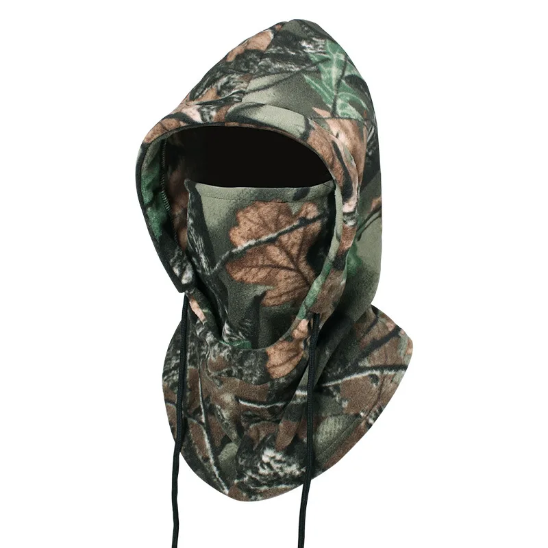 Cagoule polaire chaude pour hommes et femmes, masque facial d'hiver, chauffe-cou, casquette à capuche, coupe-vent, couvre-tête thermique, bonnets Bandana