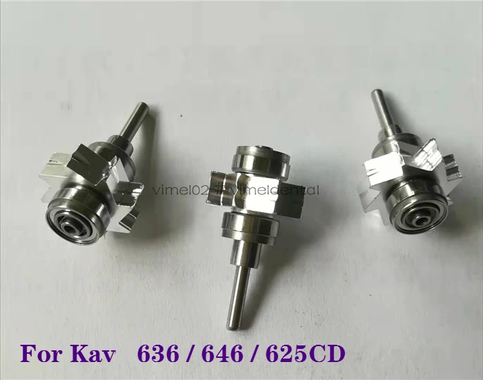 10units /50piece / 100pcs air Rotor Universal For Kavovm 636 / 646 / 625CD turbine handpiece cartridge Spare Parts