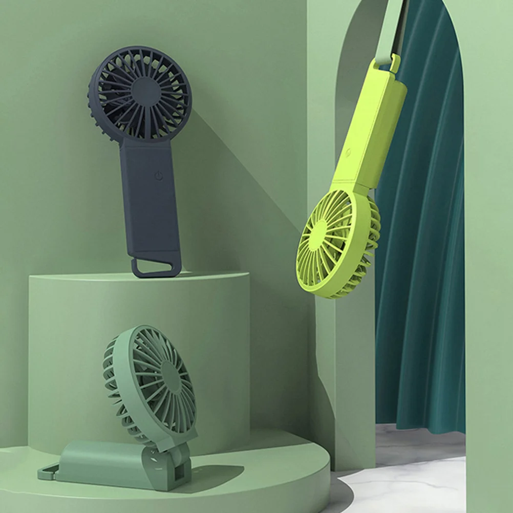 

Handheld Folding 85X35X193Mm Usb Rechargeable Mini Fluorescent Green Portable Silent For Home Office Store Travel