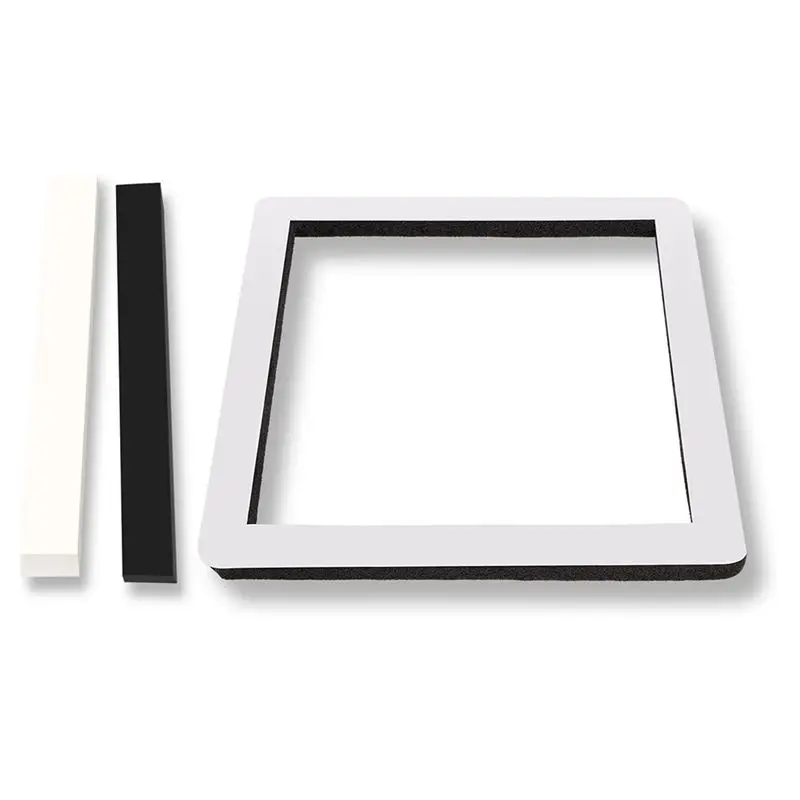 Reliable-25071 RV &Camper Roof Air Conditioner Gasket Kit, Self-Adhesive Picture Frame Gasket & Self-Adhesive Leveling Pads