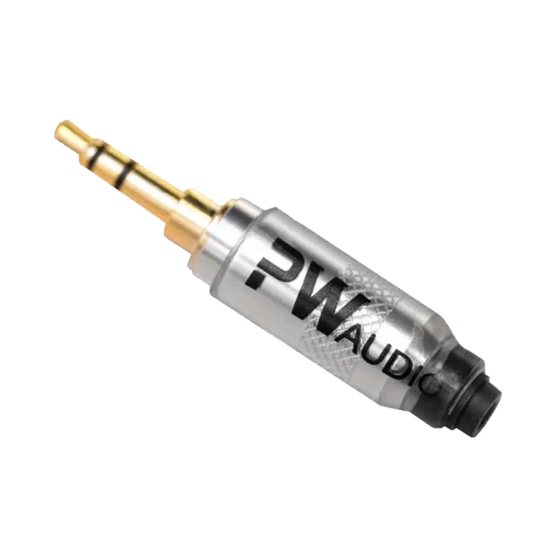 PW AUDIO Pure Silver & Single Crystal Copper Adapter, 2.5mm to 3.5mm / 2.5mm to 4.4mm Balanced Converter Plug