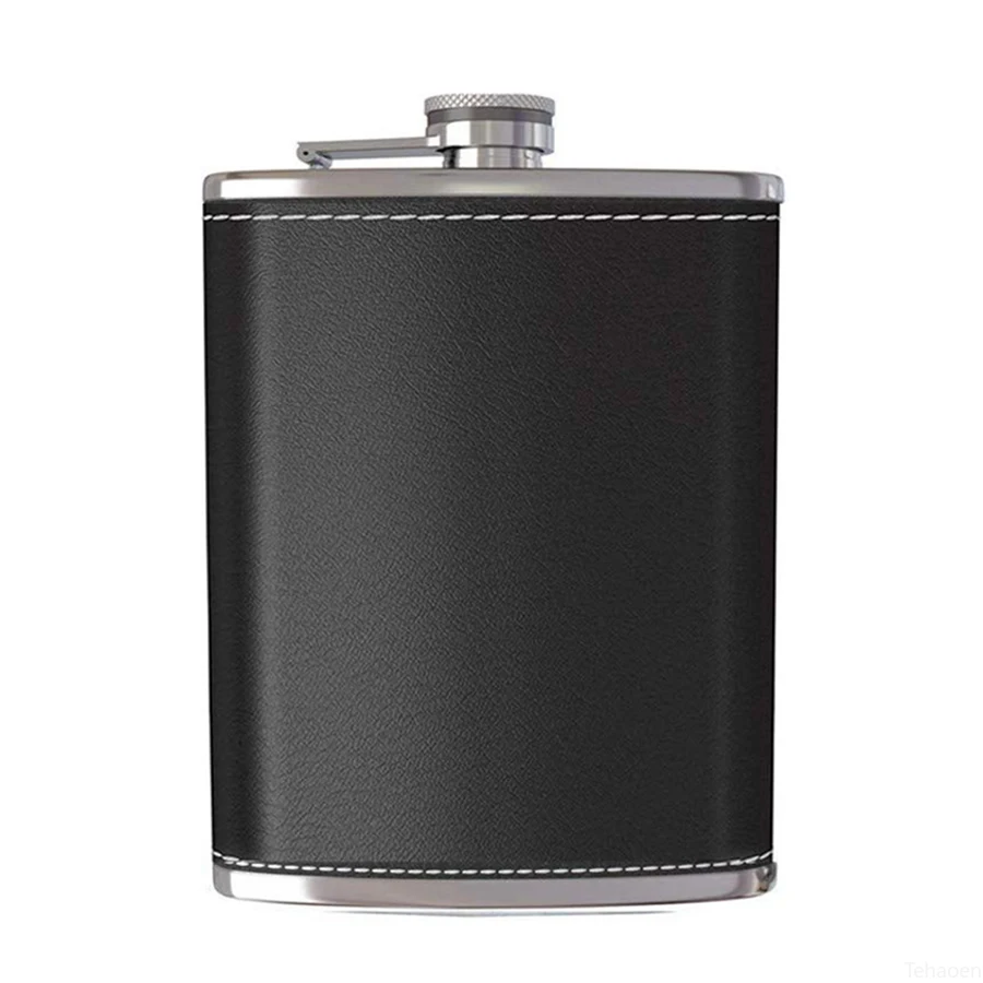 9 Oz Mini Hip Flask Whiskey Wine Flask Stainless Steel Portable Metal Alcohol Flagon Men Outdoor Pocket Wine Bottle Pot Cup