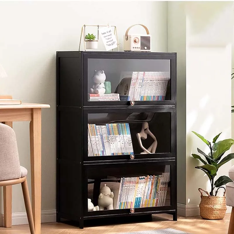 Bamboo Minimalist Bookcase Modular Organizer Bedroom Magazine Bookshelf Storage Nordic Estanteria Habitacion House Furnitures