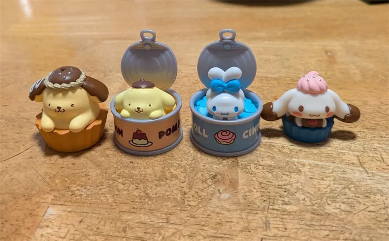 Neues Produkt auf Lager: KT Katzenfutter-Blindbox im niedlichen Pudding-Hund-Design, Cinnamoroll Desktop-Ornament, Überraschungsgeschenk für die Feiertage – Detail 8