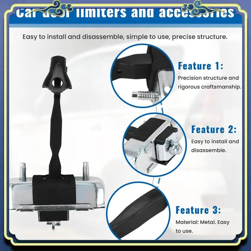 AU16-Check Strap Limit Rod Stop Door Hinged For Toyota LAND CRUISER PRADO 2002-2006 GRJ KDJ KZJ LJ RZJ TRJ120 68610-60100