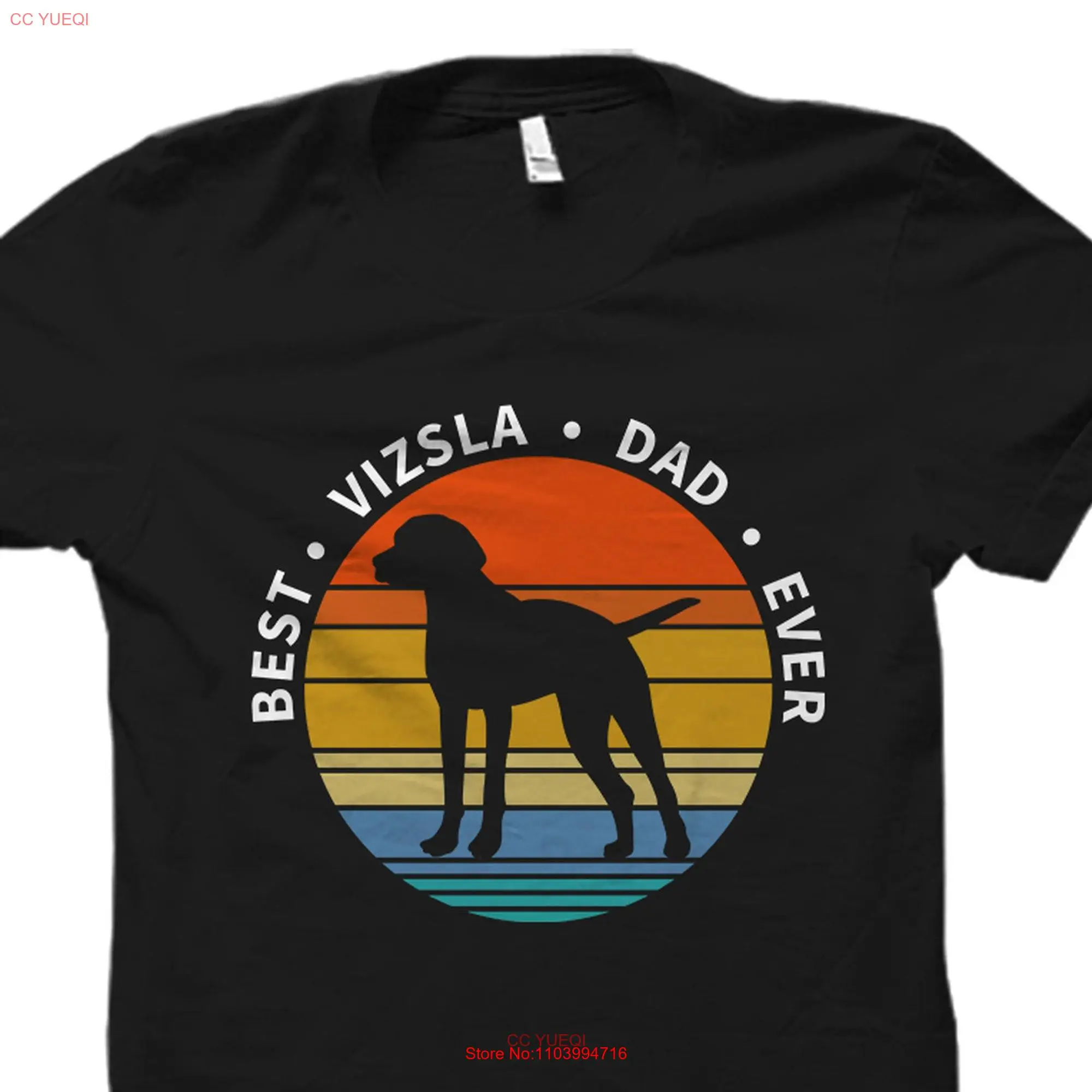 Vizsla Dad T Shirt Visla Idea For Men OS4299 long or short sleeves