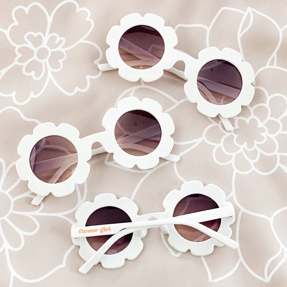 

Flower Girl Flower Shaped Wedding beach Items Gift Accessories Idea Toddler Petal Patrol Proposal Honeymoon trip