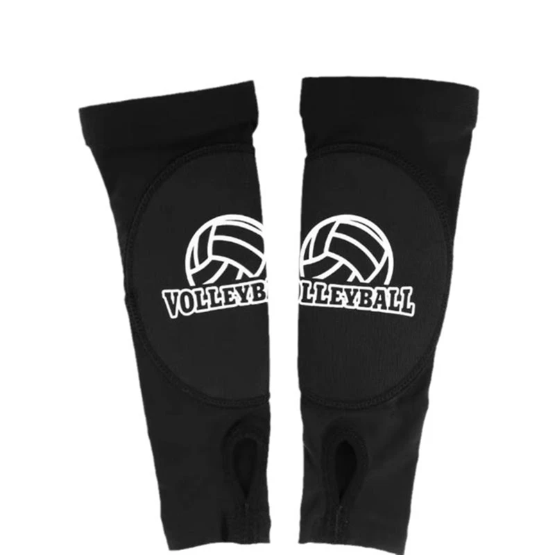 1 Pair Volleyball Padded Passing Forearm Hitting Sleeves, Arm Sleeves and Wrist Support with Protection Pad for Girl, Boy, Adult