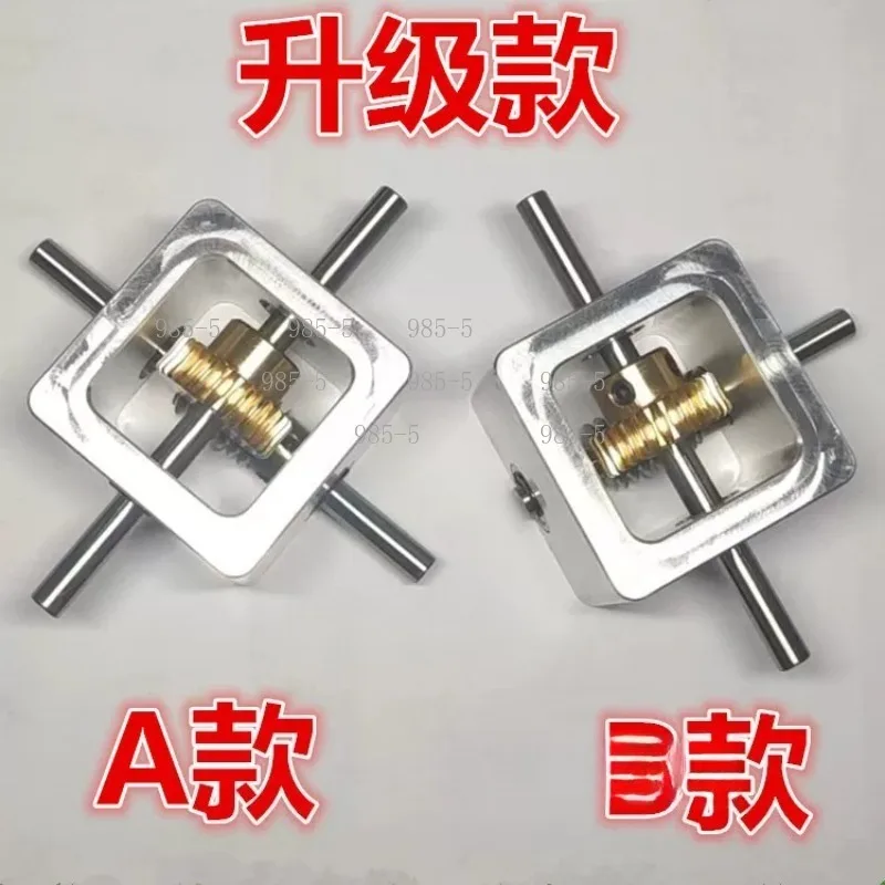 Worm Gear Reducer 1:30 Ratio 90 Degree Right Angle Gearbox Compact Transmission Unit