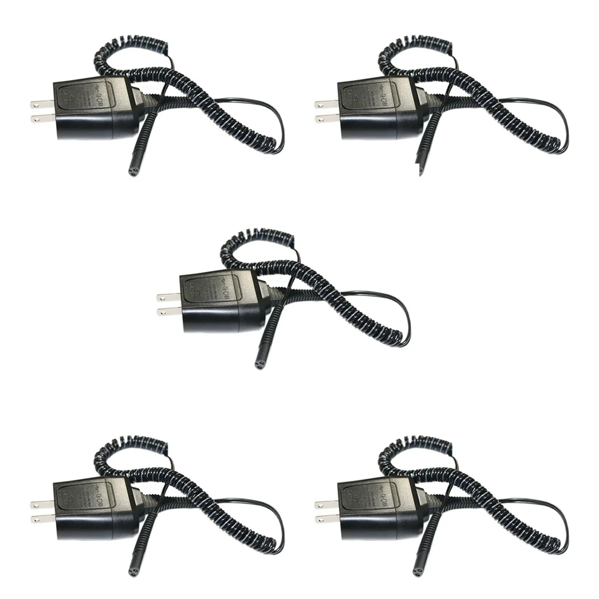 5X Power Cord for Shaver Series 7 3 5 S3 Charger for Electric 190/199 Replacement 12V Adapter US Plug