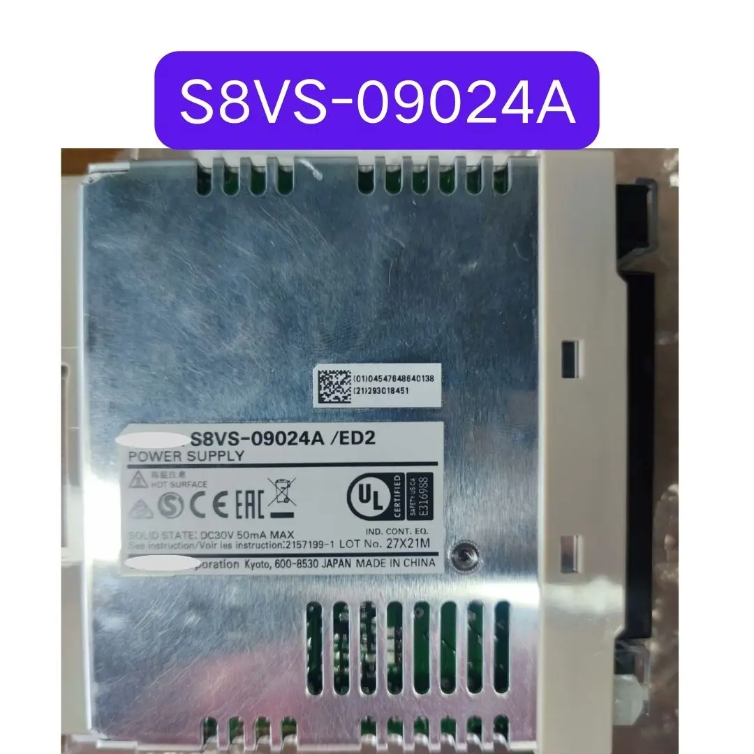 Used S8VS-09024A Digital Switching Power Supply S8VS-09024A/ED2 Test OK Fast Shipping