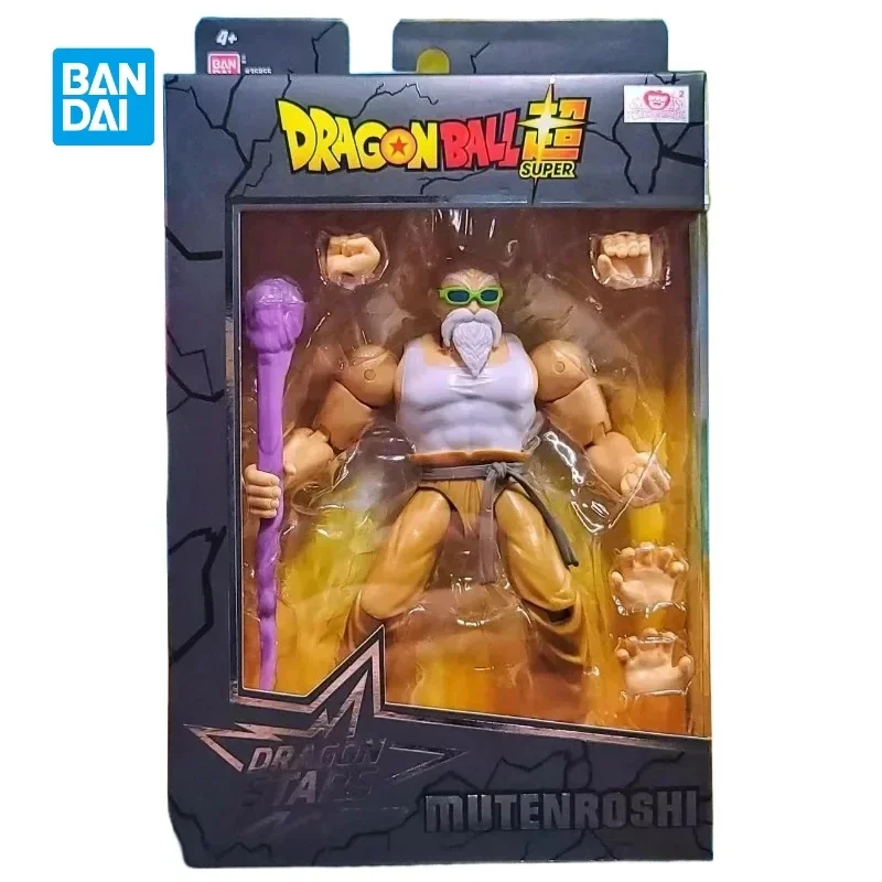 

In stock Bandai Anime Dragon Ball Super Muscle Turtle Immortal Mutenroshi Dragon Star Anime Action Figures Toys Collection Gifts