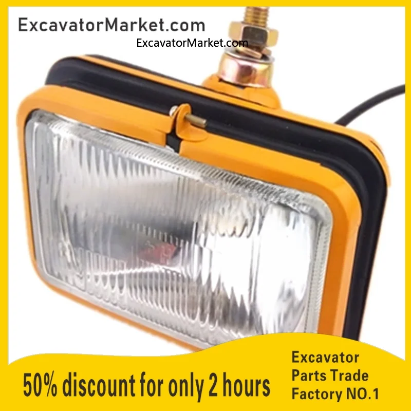 

For 24V CAT Hyundai Sany Doosan Dayu Hitachi boom lighting engineering truck dump truck crane headlight accessoriesfor Excavator