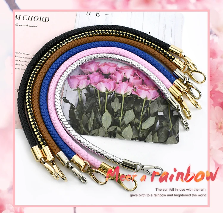 Deepeel 30-60cm Metal Buckle PU Leather Strap for Bags Handbag Handles Women Shoulder Bag Straps DIY Replace Purse Accessories