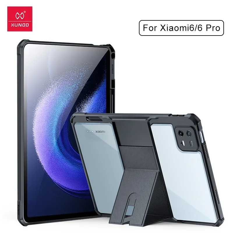 For Xiaomi Pad 6 Pro Pad 6 Pad Case Original Xundd Airbags Shockproof Kids Tablet Cover with Invisible Stand for Mi Pad 6