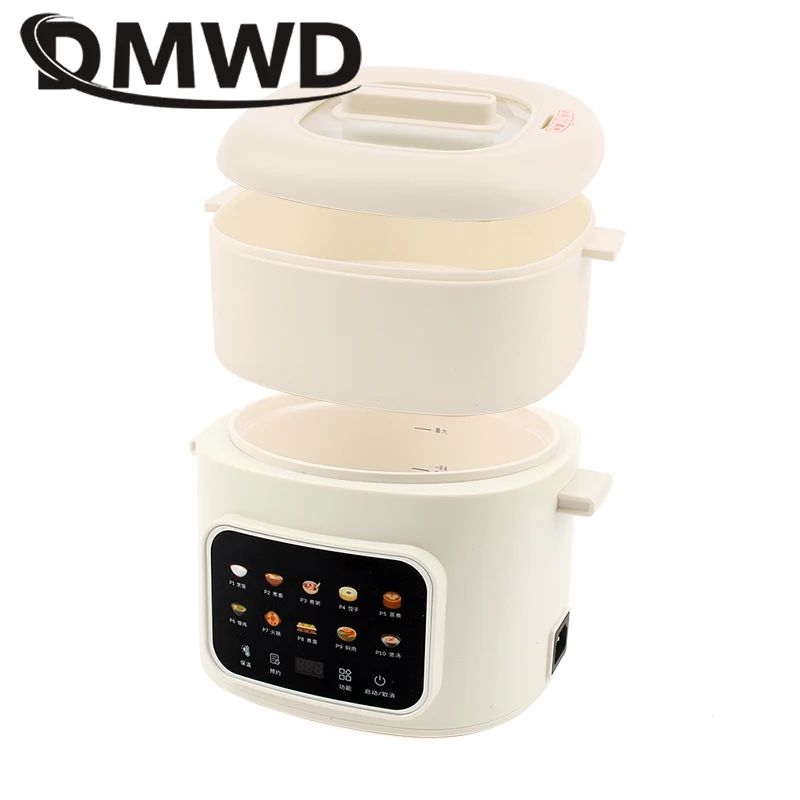 Elektrischer Reis-Multikocher, Congee-Eintopf, Heizbecher, Nudeln, Nudeln, Suppe, Kochtopf, Eier,