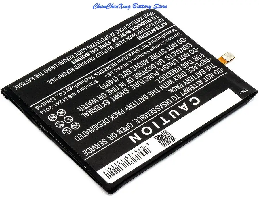 Cameron Sino batería de 3000mAh HE316, HE317, HE335 para Nokia 6, Nokia 6, TA-1000, TA-1003, TA-1021, TA-1025, TA-1033, TA-1039