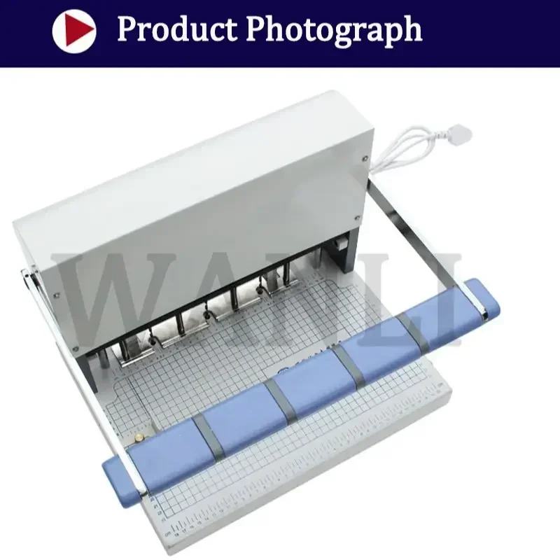 

New Electric XD-S40 Three-Hole Electric Punching Machine File Punching And Binding Machine Heavy Duty Drilling Machine Twist Dri